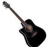 Takamine EF341SC-LH Black Elektroakusztikus gitár