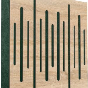 Mega Acoustic FiberPRO60 Spectrum Sonoma Oak/Green Fa akusztikai panel