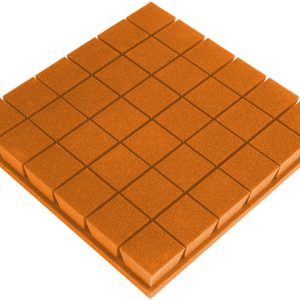 Mega Acoustic PA-PM-KOSTKA7-O-50x50x7 Orange Akusztikai panel