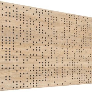 Mega Acoustic FiberPRO120 Binary Diffuser Sonoma Oak/Gray Fa akusztikai panel