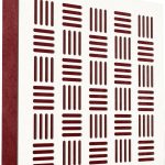 Mega Acoustic FiberPRO60 Bean White/Dark Red Fa akusztikai panel