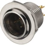 Monacor XLR-308/P Mini XLR csatlakozó