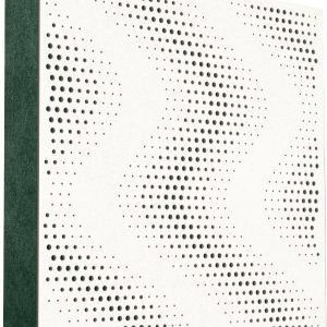 Mega Acoustic FiberPRO60 Sinus White/Green Fa akusztikai panel
