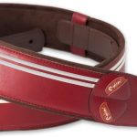 RightOnStraps Mojo Textil gitár heveder Race Red