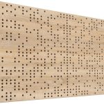 Mega Acoustic FiberPRO120 Binary Diffuser Sonoma Oak/Brown Fa akusztikai panel