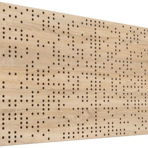 Mega Acoustic FiberPRO120 Binary Diffuser Sonoma Oak/Brown Fa akusztikai panel