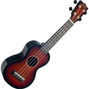 Mahalo MJ1 3TS 3-Tone Sunburst Szoprán ukulele