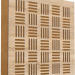 Mega Acoustic FiberPRO60 Bean Sonoma Oak/Light Brown Fa akusztikai panel