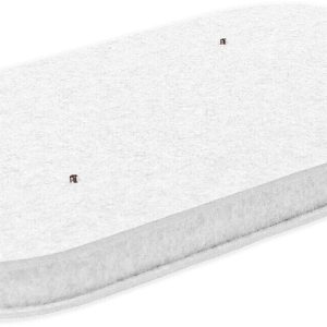 Mega Acoustic AcouCloud Flat PET 7 cm White Akusztikai panel