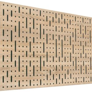 Mega Acoustic FiberPRO120 Binary Bean Sonoma Oak/Green Fa akusztikai panel