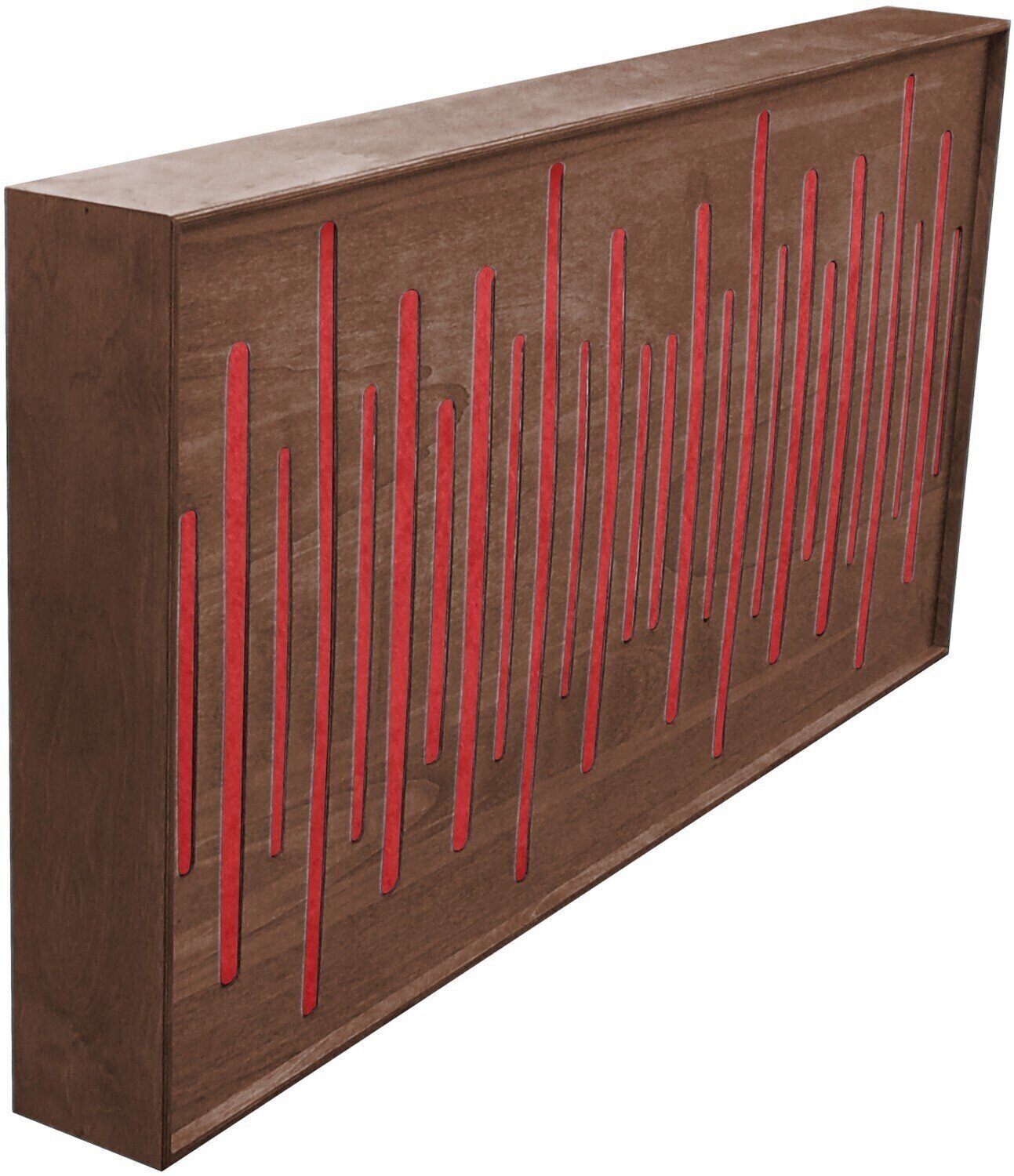 Mega Acoustic FiberExcellentPRO120 Walnut/Red Fa akusztikai panel