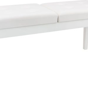 Pianonova HY-PJ022 Dupla zongoraszék White Matt