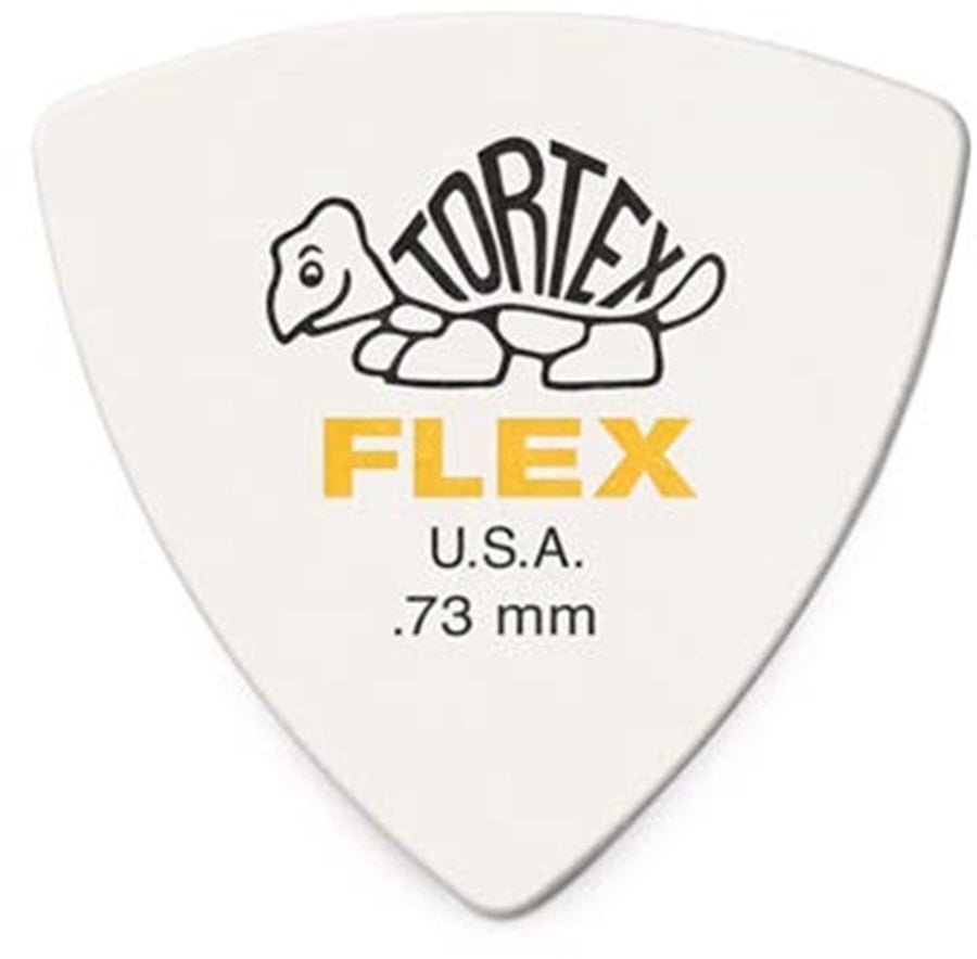 Dunlop 456R 0.73 Tortex Flex Triangle Pengető
