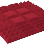 Mega Acoustic PA-PMK-A 50x50 Red Akusztikai panel