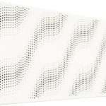Mega Acoustic FiberPRO120 SineWave White/Green Fa akusztikai panel