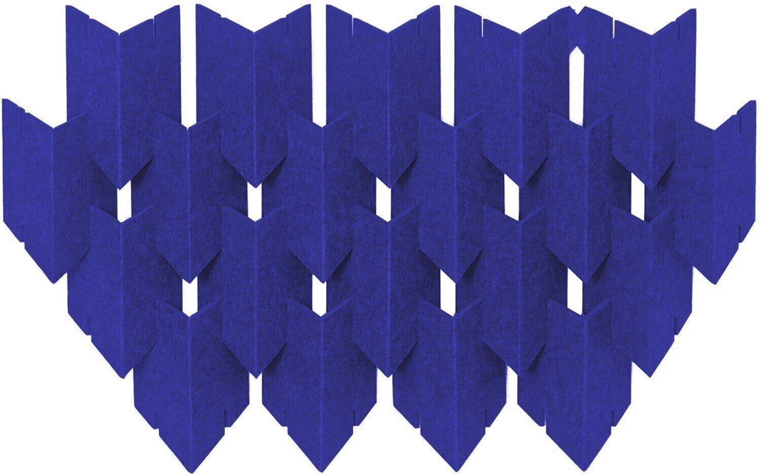 Mega Acoustic DART-PET 12 Pieces Navy Blue Akusztikai panel