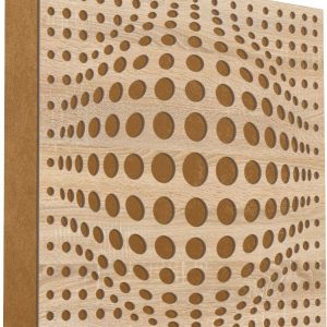 Mega Acoustic FiberPRO60 AcouSphere Sonoma Oak/Light Brown Fa akusztikai panel