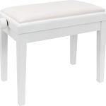 Pianonova HY-PJ023 Fából készült zongoraszék White Matte