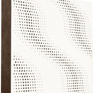 Mega Acoustic FiberPRO60 SineWave White/Brown Fa akusztikai panel