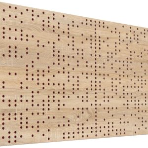 Mega Acoustic FiberPRO120 Binary Diffuser Sonoma Oak/Green Fa akusztikai panel