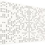 Mega Acoustic FiberPRO120 Binary Diffuser White/Green Fa akusztikai panel