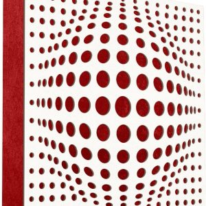 Mega Acoustic FiberPRO60 AcouSphere White/Red Fa akusztikai panel