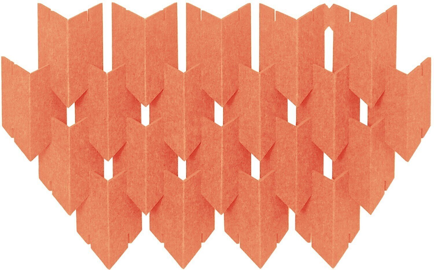 Mega Acoustic DART-PET 12 Pieces Orange Akusztikai panel