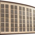 Mega Acoustic AcouStand Bean Sonoma Oak/Walnut/Black Fa akusztikai panel