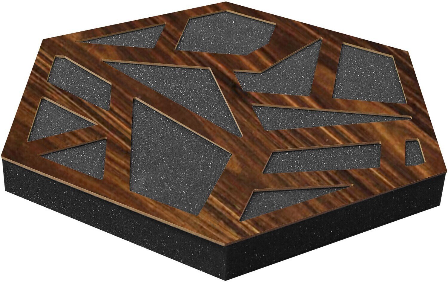 Mega Acoustic HoneyFoamPRO 2 cm Rosewood Akusztikai panel