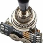 EMG 3 Way Solderless Toggle Black Pickup kapcsolók