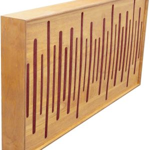 Mega Acoustic FiberExcellentPRO120 Natural/Dark Red Fa akusztikai panel
