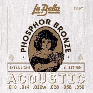 La Bella 7GPT Phosphor Bronze Akusztikus gitárhúrok