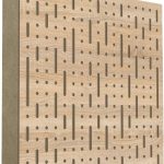 Mega Acoustic FiberPRO60 Binary Bean Sonoma Oak/Beige Fa akusztikai panel