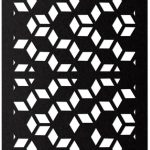 Mega Acoustic AcouScreen PET 1 cm Black Akusztikai panel