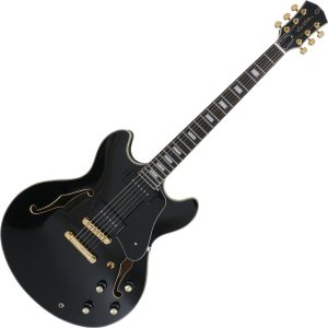 Sire Larry Carlton H7V Black Félakusztikus - jazz-gitár