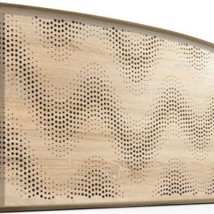 Mega Acoustic AcouStand Sinus Sonoma Oak/Natural/Black Fa akusztikai panel