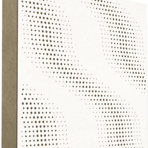 Mega Acoustic FiberPRO60 SineWave White/Beige Fa akusztikai panel