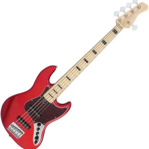 Sire Marcus Miller V7 Vintage Ash-5 2nd Gen Bright Metallic Red Elektromos basszusgitár