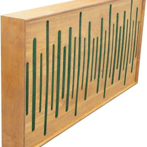 Mega Acoustic FiberExcellentPRO120 Natural/Green Fa akusztikai panel