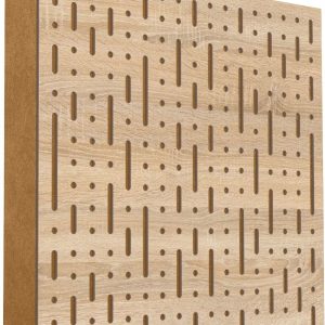 Mega Acoustic FiberPRO60 Binary Bean Sonoma Oak/Light Brown Fa akusztikai panel