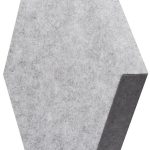 Mega Acoustic HexaPET 5 cm White-Gray Akusztikai panel