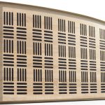 Mega Acoustic AcouStand Bean Sonoma Oak/Natural/Black Fa akusztikai panel
