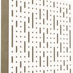 Mega Acoustic FiberPRO60 Binary Bean White/Beige Fa akusztikai panel