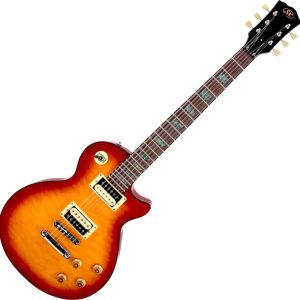 SX EC3D Cherry Sunburst Elektromos gitár