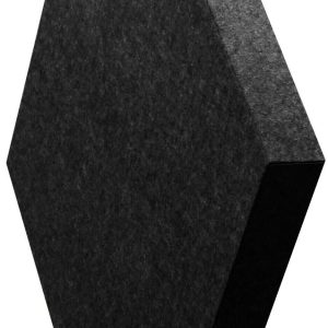 Mega Acoustic HexaPET 3 cm Black Akusztikai panel