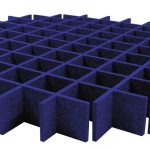 Mega Acoustic AcouCloud PET 9 cm Navy Blue Akusztikai panel