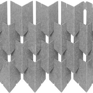 Mega Acoustic DART-PET 12 Pieces Gray Akusztikai panel
