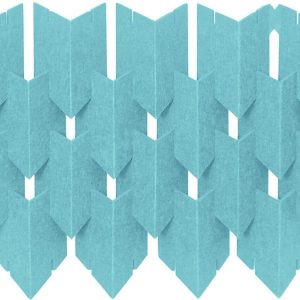 Mega Acoustic DART-PET 12 Pieces Turquoise Akusztikai panel