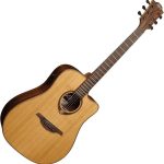 LAG Tramontane 118 T118DCE Natural Elektroakusztikus gitár