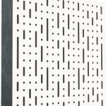 Mega Acoustic FiberPRO60 Binary Bean White/Gray Fa akusztikai panel